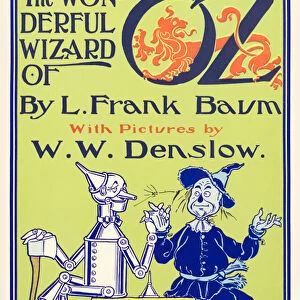 Title page from The Wonderful Wizard of Oz by L