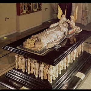 The tomb of Philip the Bold, Duke of Burgundy (1342-1404), by Jean de Marville (d
