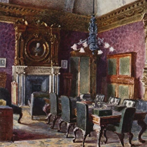 The Treasury Board Room, office of the Chancellor of the Exchequer