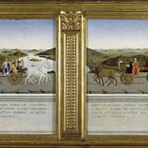The triumph of Battista Sforza and Frederico da Montefeltro, c. 1472 (oil on panel)
