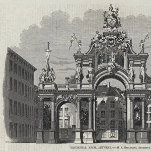 Triumphal Arch, Antwerp (engraving)
