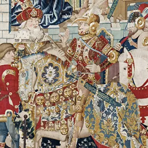 The Trojan War: Achilles Tent, c. 1470 (tapestry)