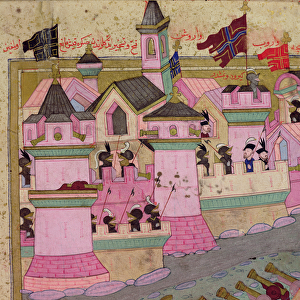 TSM H. 1524 Siege of Vienna by Suleyman I (1494-1566) the Magnificent, in 1529