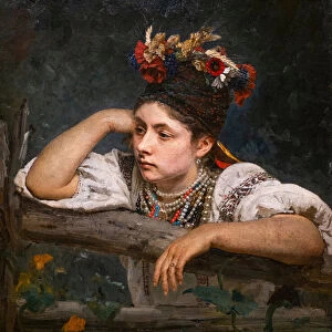 UKRAINIAN, 1875 (oil on canvas)