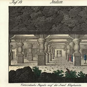 India Heritage Sites Collection: Elephanta Caves