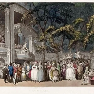 Vauxhall Gardens, London in the 18th century