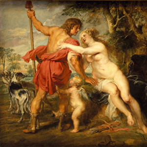 Venus and Adonis, c. 1635 (oil on canvas)