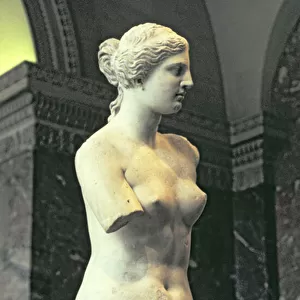 Venus di Milo, Greek, Hellenistic period, c. 100 BC (marble)