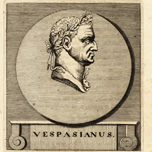 Vespasian, Roman emperor, 1794 (engraving)