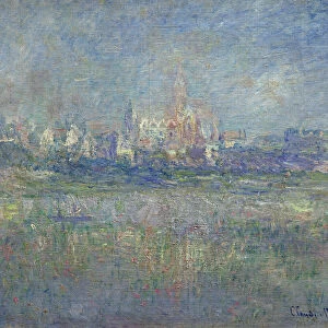 Vetheuil in the Fog, 1879 (oil on canvas)