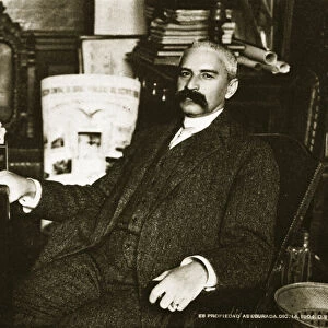 Vice President Ramon Corral, December 14th, 1904 (b / w photo)