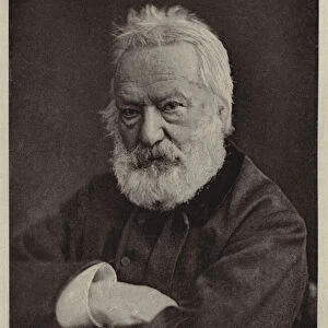 Victor Hugo (b / w photo)