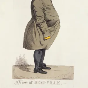 A View of Beau-Ville from Dightons City Characters, 1824 (etching)