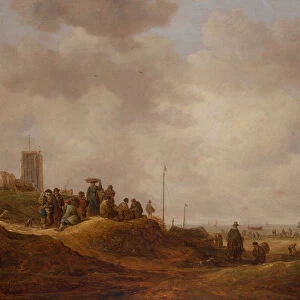 View of the Coast of Egmond Aan See