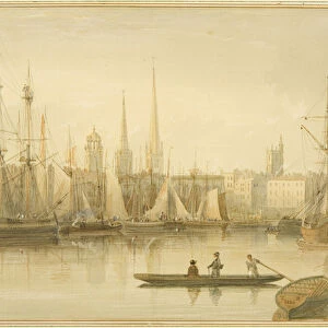 View of the Floating Harbour from Redcliffe Back Ferry, 1826