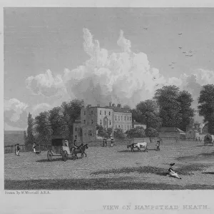 View on Hampstead Heath (engraving)