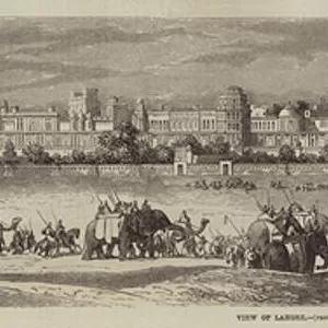View of Lahore (engraving)