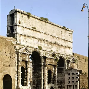 View of the maggiore gate (major), this is the point where Claude