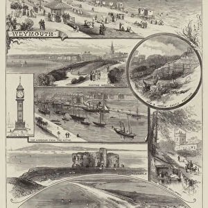 Views of Weymouth and Portland (engraving)