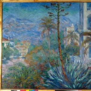 The villas in Bordighera in 1884 Painting by Claude Monet (1840-1926) 1884 Sun