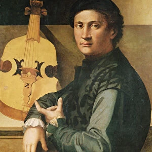The Viola Player (oil on canvas)