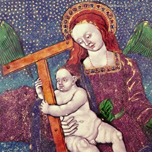 Virgin and Child (enamel)