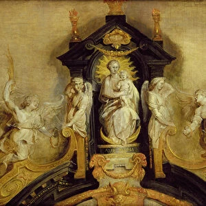 The Virgin and Child enthroned with Angels