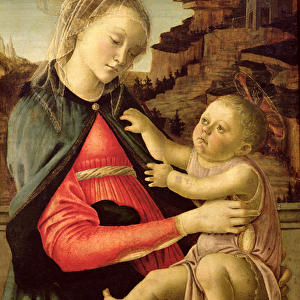 The Virgin and Child (Madonna of the Guidi da Faenza) c. 1465-70 (oil on panel)