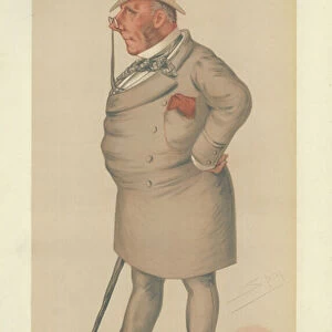 Viscount Falmouth (colour litho)