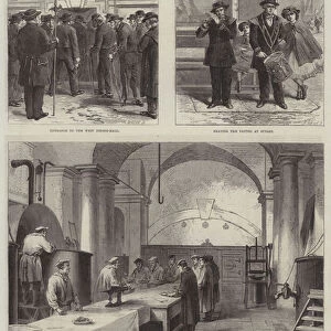A Visit to Greenwich Hospital (engraving)