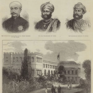 Visit of the Prince of Wales to India (engraving)