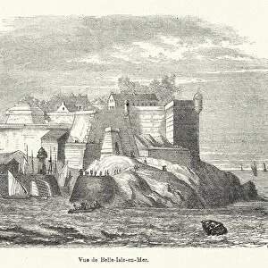 Vue de Belle-Isle-en-Mer (engraving)