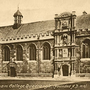 Wadham College, Oxford (b / w photo)