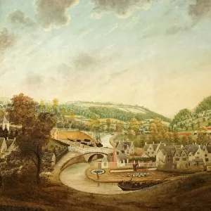 Wallbridge, Gloucestershire, c. 1790 (oil on canvas)