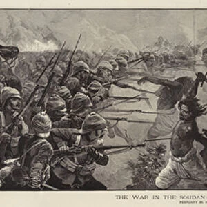 The War in the Soudan, Battle of El Teb, 29 February 1884 (engraving)