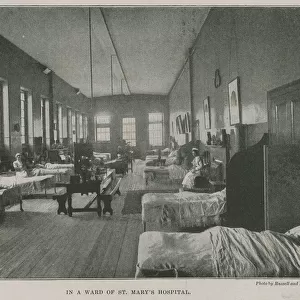 In a ward of St Marys Hospital, London (photo)