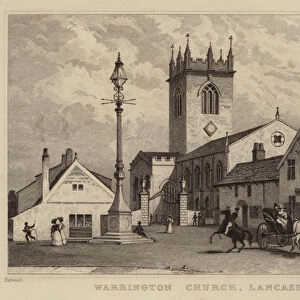 Warrington Church, Lancashire (engraving)