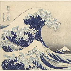 Katsushika Hokusai Collection: The Great Wave off Kanagawa
