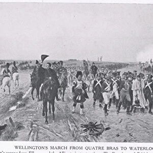 Wellingtons March from Quatre Bras to Waterloo, 1815