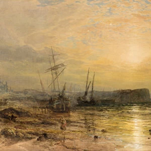 West Wemyss Harbour, 1866 (w / c)