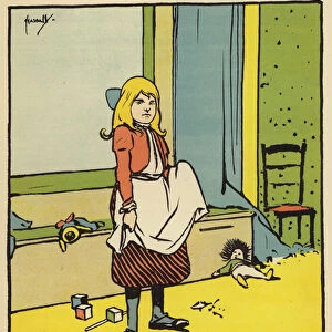 Whining Winifred (colour litho)