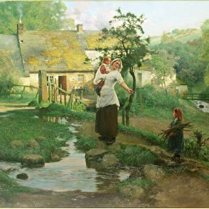Whittle Mill, 1904 (oil on canvas)