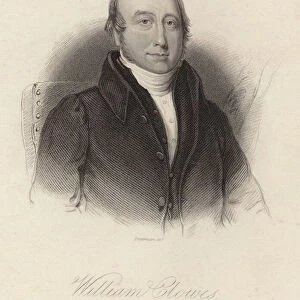 William Clowes, English Primitive Methodist (engraving)
