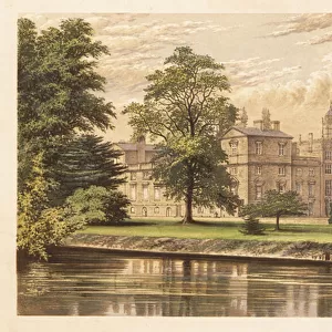 Wilton House, Wiltshire, England. 1880 (engraving)