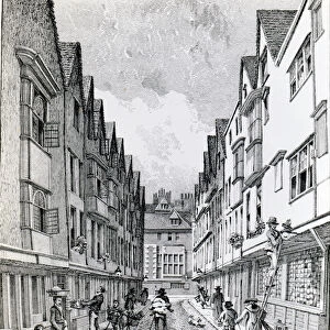 Winchester Street, London Wall, published 1814 (engraving)