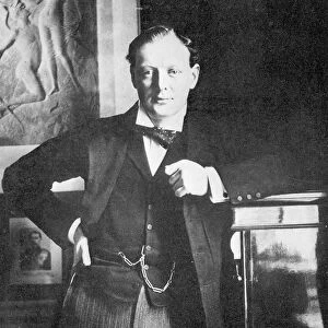 Winston Spencer Churchill in 1904 (b / w photo)