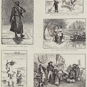 The Winter Exhibitions (engraving)