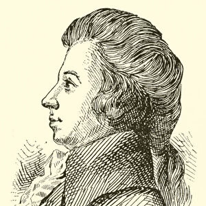 Wolfgang Amadeus Mozart, 1756-1791 (engraving)
