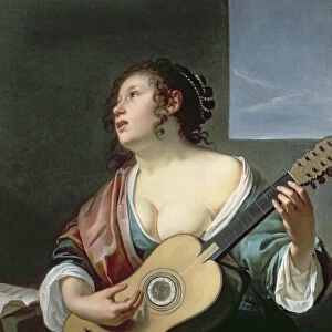 Woman with a Lute