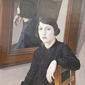 Woman at the mirror, 1932 (oil on canvas)